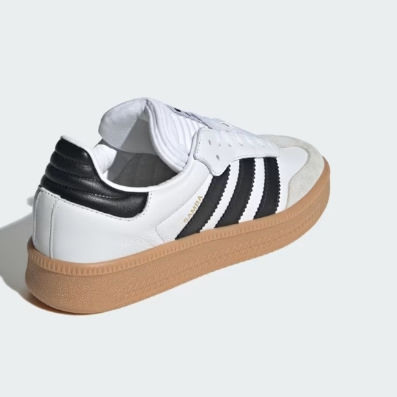 Adidas Samba XLG Sneakers - White, Black, and Tan - Picture 5 of 7